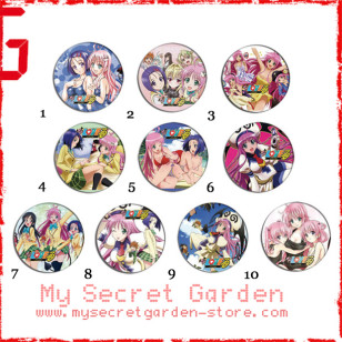 To Love-Ru る -とらぶる Anime Pinback Button Badge Set 1a or 1b( or Hair Ties / 4.4 cm Badge / Magnet / Keychain Set )